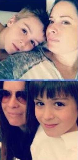 Finley Arthur Donoho with his mother Holly Marie Combs